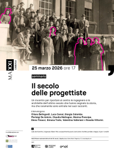 Il secolo delle progettiste