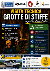 Visite Tecniche alle Grotte di Stiffe e al Lago Sinizzo nel Comune di San Demetrio né Vestini AQ