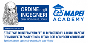 STRATEGIE DI INTERVENTO PER IL RIPRISTINO E LA RIABILITAZIONE STRUTTURALE DEI MANUFATTI ESISTENTI CON TECNOLOGIE COMPOSITE CERTIFICATE: sperimentazioni, approccio progettuale, case history